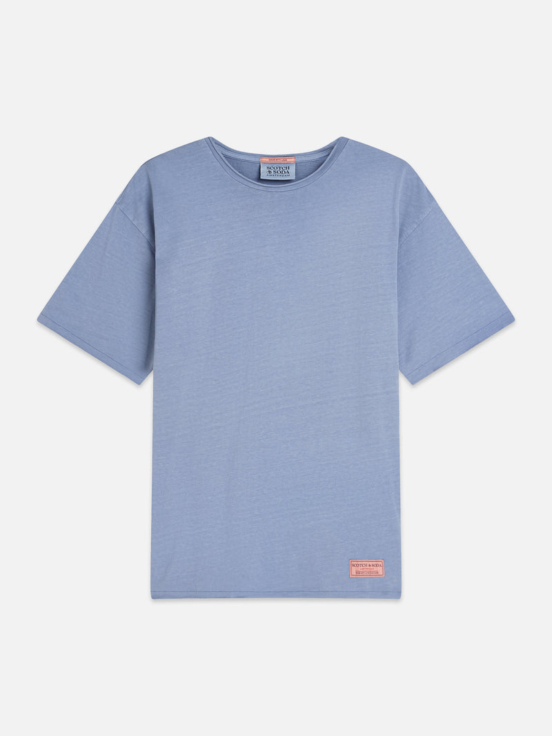 Rawedged Relaxed Fit Garmentdyed T-Shirt - Infinity