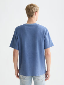 T-shirt coupe décontractée en éponge jacquard - Infinity