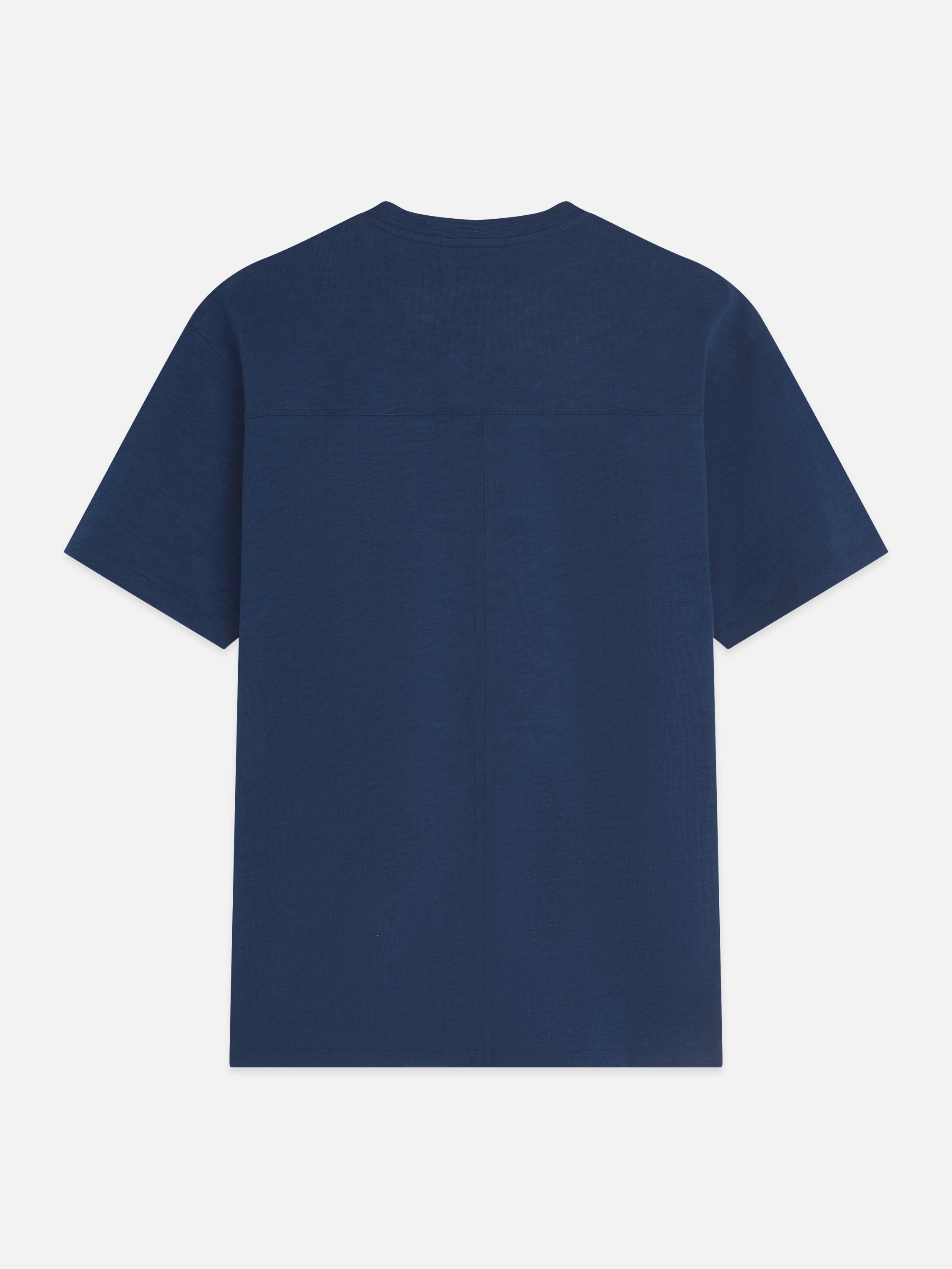 Slubyarn Chest Artwork Relaxed Fit T-Shirt - Pageant Blue