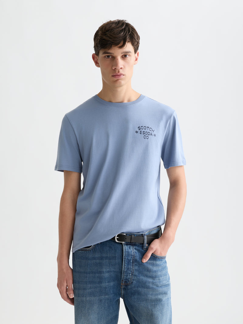 Left Chest Artwork Regular Fit T-Shirt - Infinity