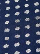 Microprinted Regular Fit T-Shirt - Foulard Dress Blues