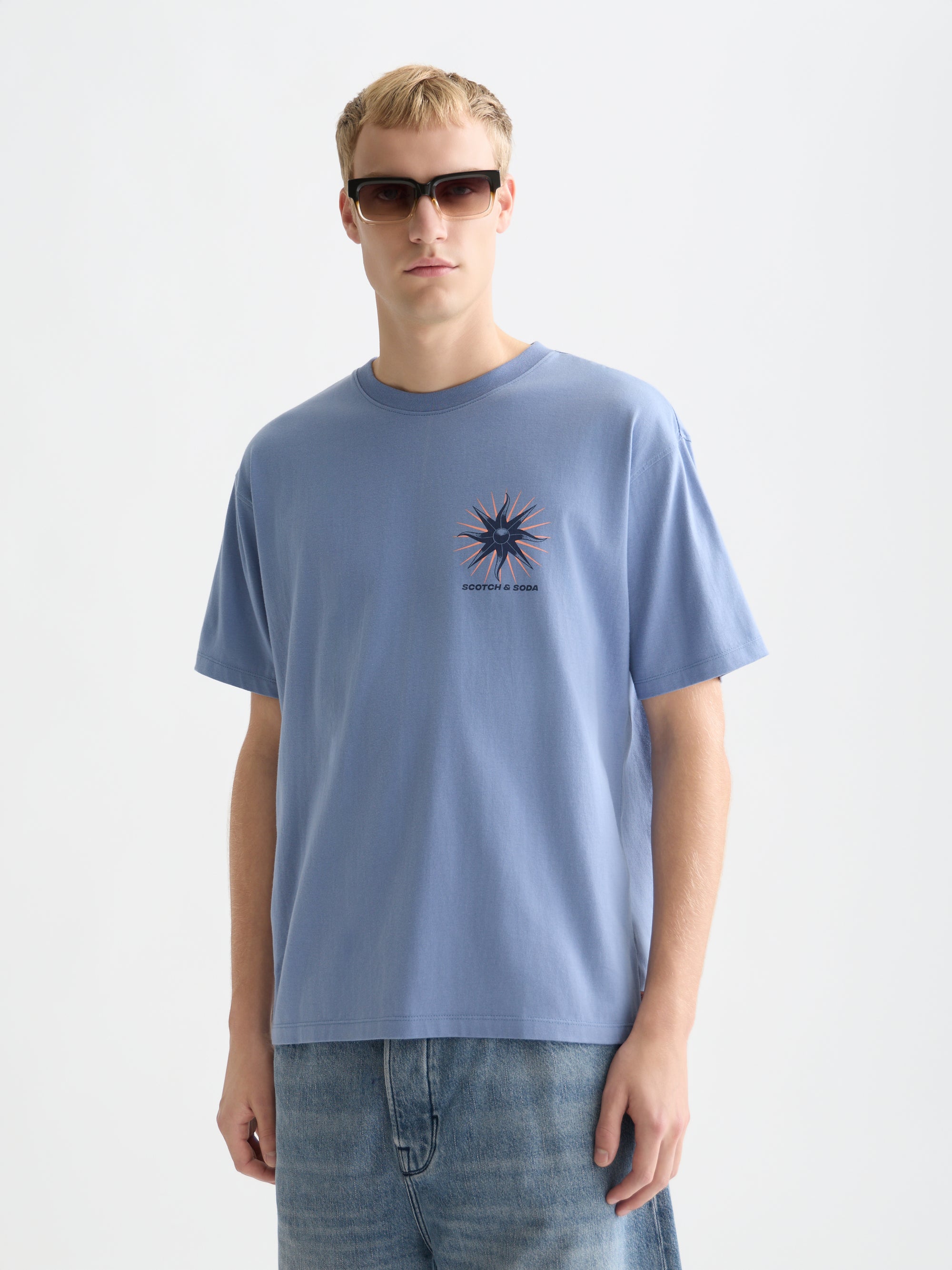 Front And Back Artwork Relaxed Fit T-Shirt - Infinity