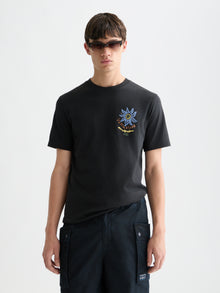 Front And Back Artwork Regular Fit T-Shirt - Meteorite