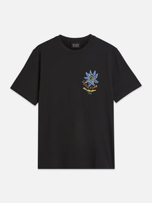 Front And Back Artwork Regular Fit T-Shirt - Meteorite