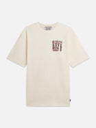 T-shirt coupe décontractée avec motif recto verso - Lait de poule