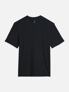 T-shirt 3 Crosses en coton et lin, coupe classique - Météorite