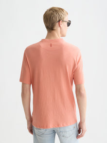 3 Crosses Cottonlinen Regular Fit T-Shirt - Canyon Clay