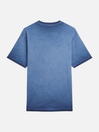 Embroidered Artwork Relaxed Fit Garmentdyed T-Shirt - Pageant Blue