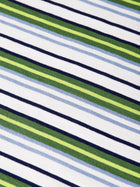 Relaxed Fit Yarndyed T-Shirt - Garden Green Stripe