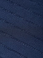 Structured Jacquard Relaxed Fit T-Shirt - Pageant Blue