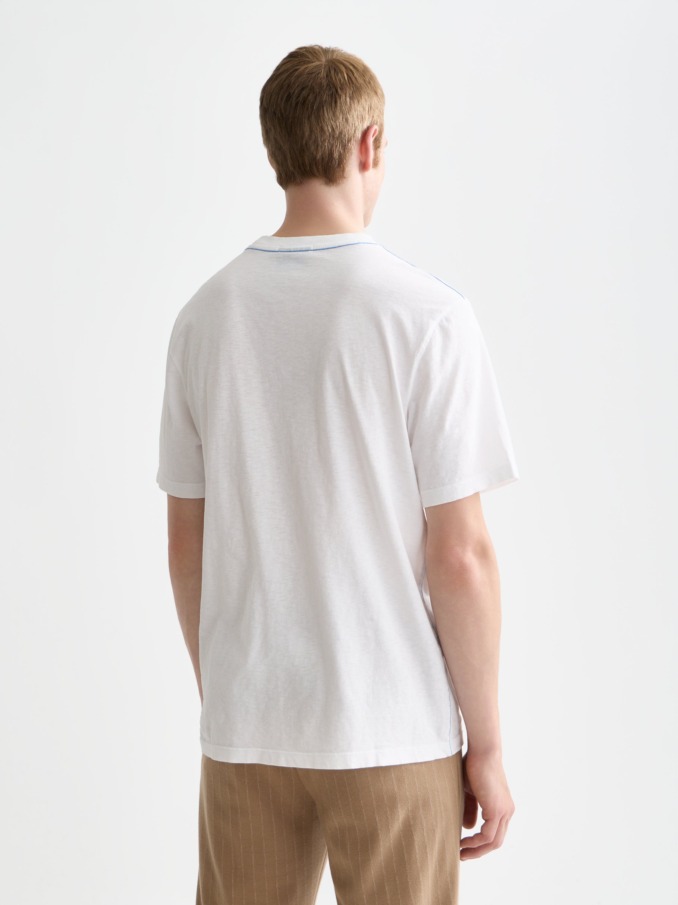 Washed Graphic Regularfit T-Shirt - Off White