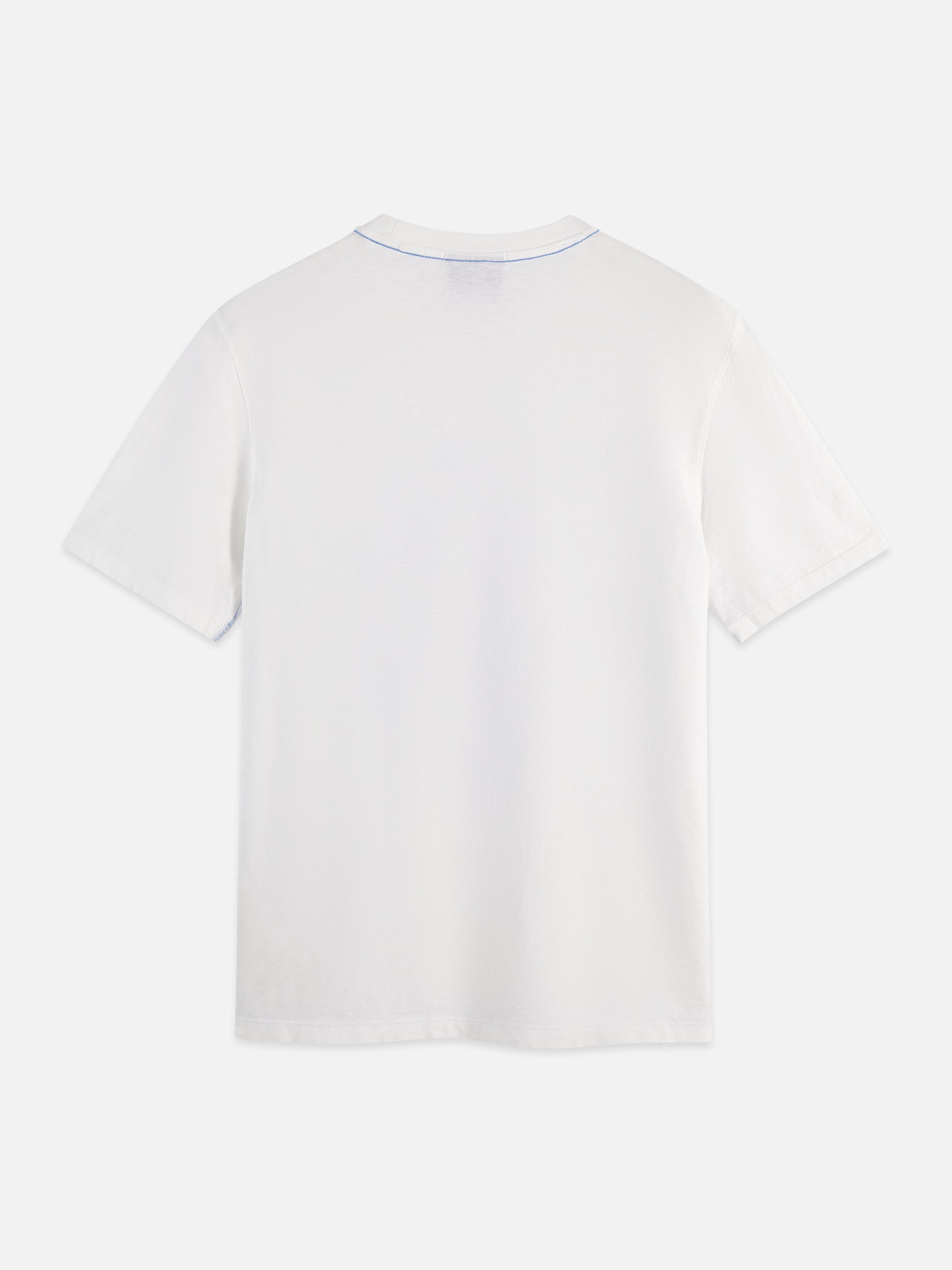 Washed Graphic Regularfit T-Shirt - Off White