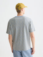 T-shirt Jacquard coupe décontractée - Rayures Cactus Infinity