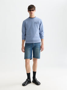 Left Chest Logo Regular Fit Sweatshirt - Infinity