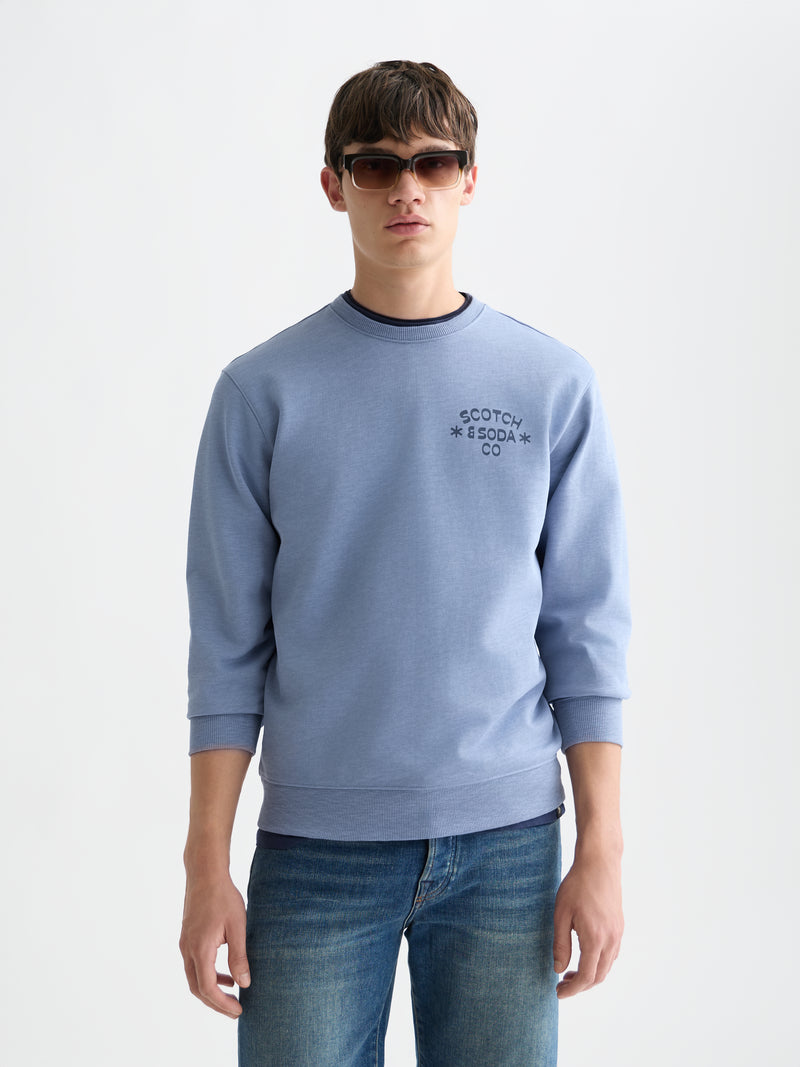 Left Chest Logo Regular Fit Sweatshirt - Infinity