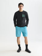 Front And Back Artwork Regular Fit Sweatshirt - Meteorite