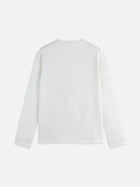 Chest Logo Regularfit  Longsleeved T-Shirt - Bright White