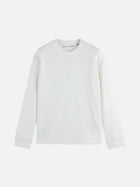 Chest Logo Regularfit  Longsleeved T-Shirt - Bright White