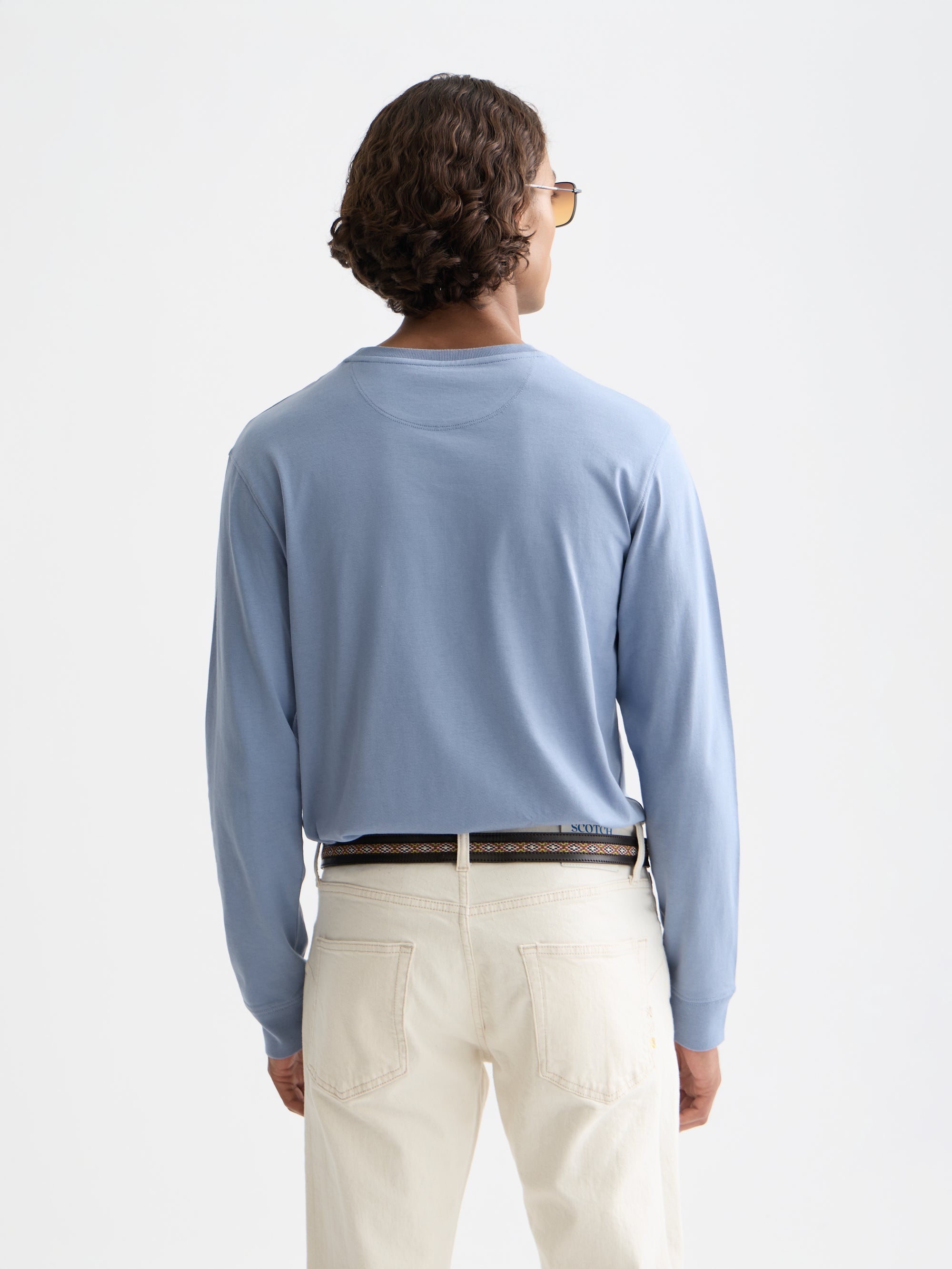 Chest Logo Regularfit  Longsleeved T-Shirt - Infinity