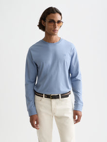 Chest Logo Regularfit  Longsleeved T-Shirt - Infinity