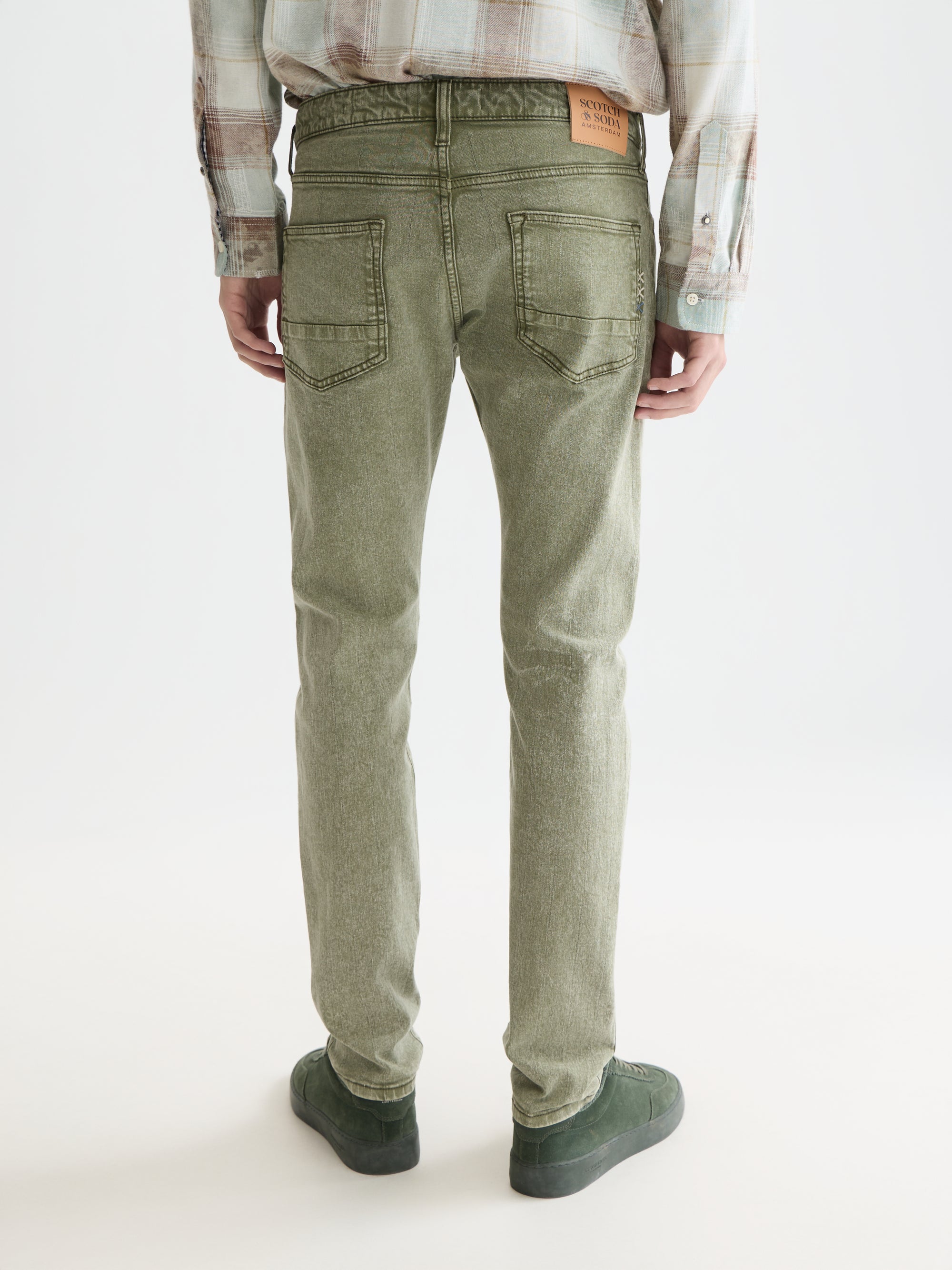 Jean Ralston Regular Slim Fit - Vert pétrole