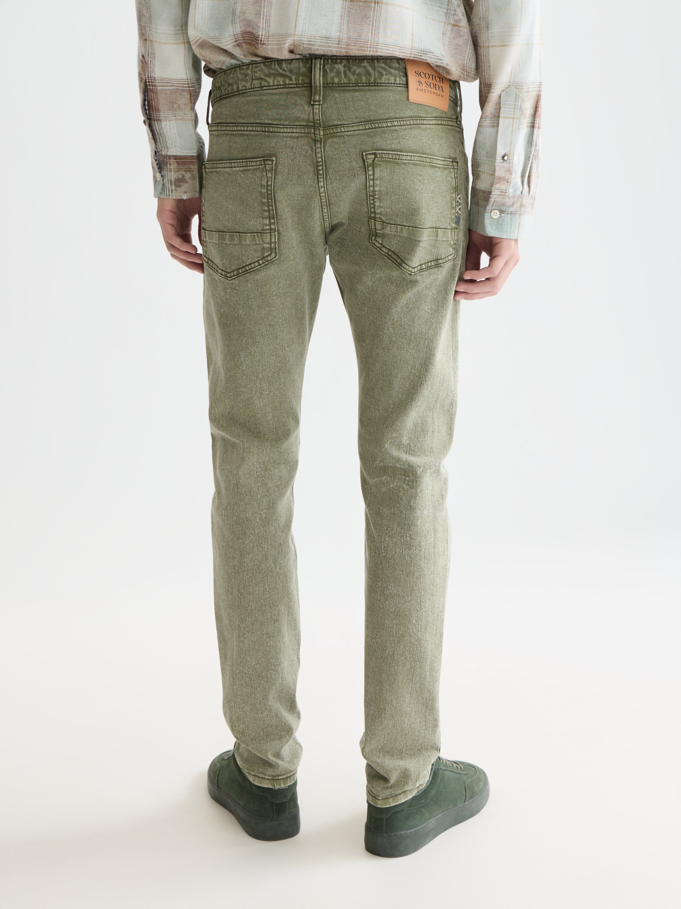 Jean Ralston Regular Slim Fit - Vert pétrole