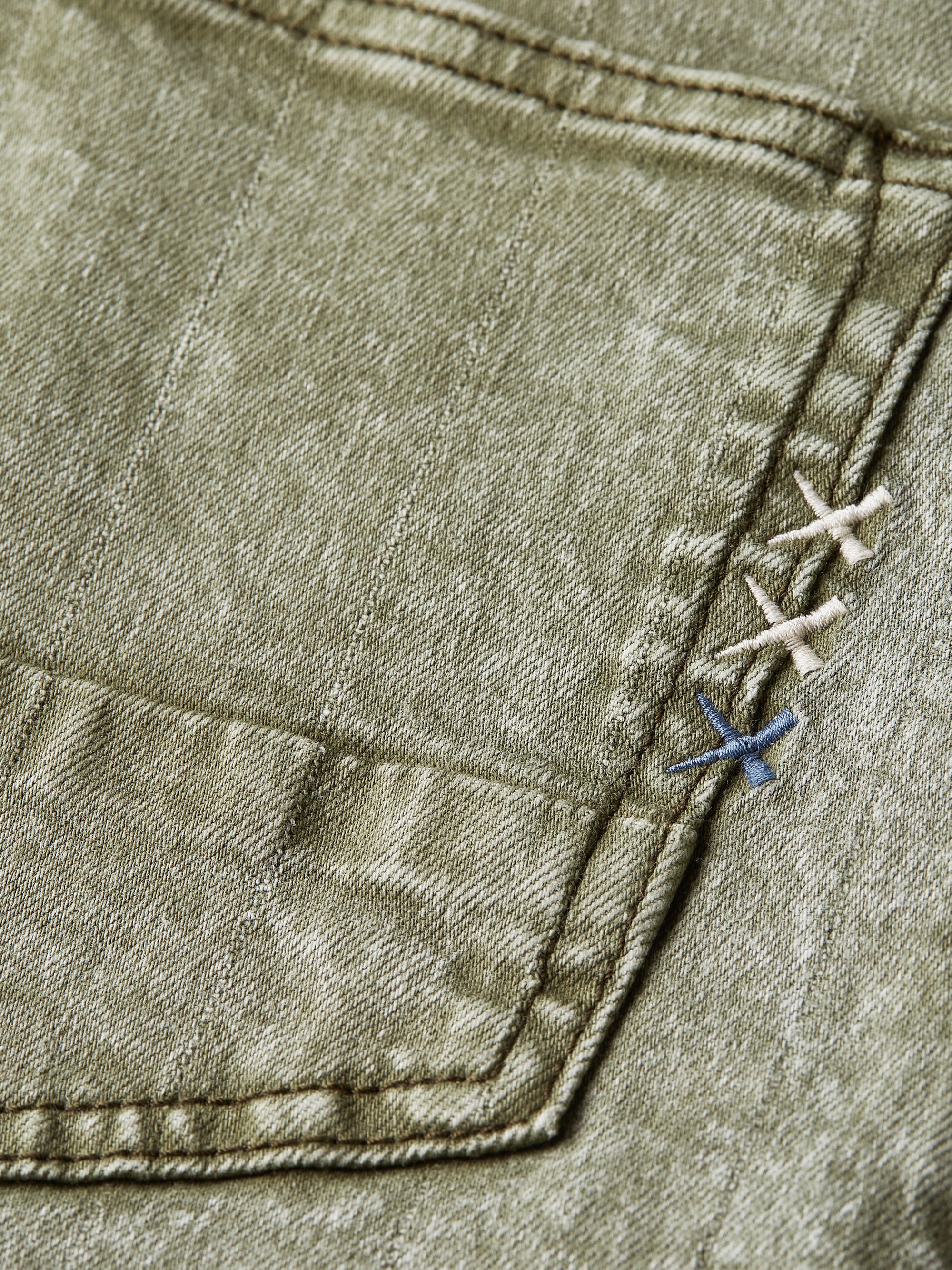 Jean Ralston Regular Slim Fit - Vert pétrole
