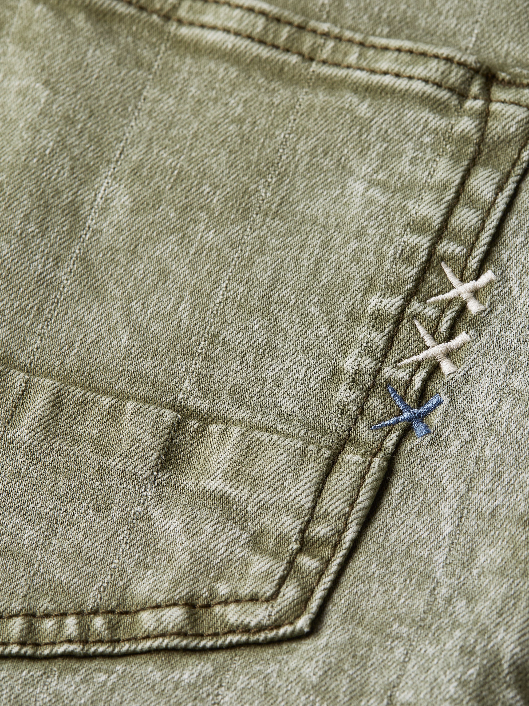Jean Ralston Regular Slim Fit - Vert pétrole