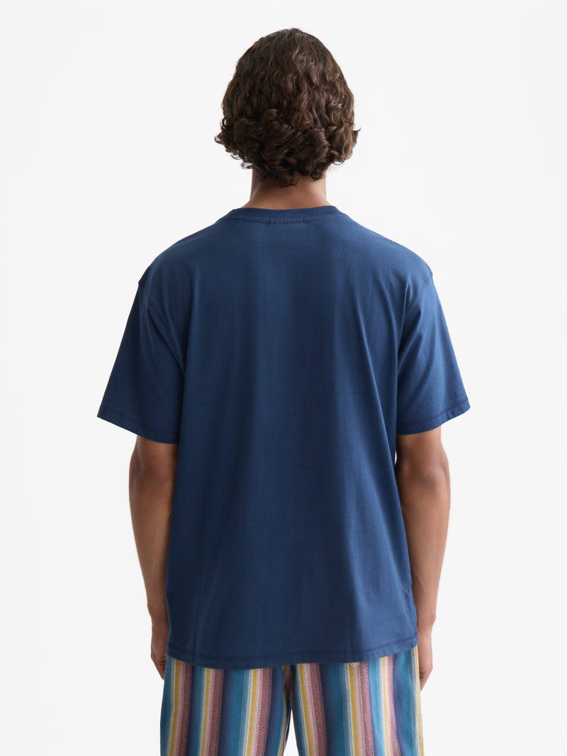 Seasonal Core Chest Artwork RelaxedFit T-Shirt - Pageant Blue