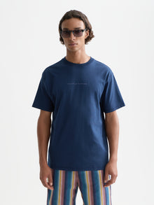 Seasonal Core Chest Artwork RelaxedFit T-Shirt - Pageant Blue