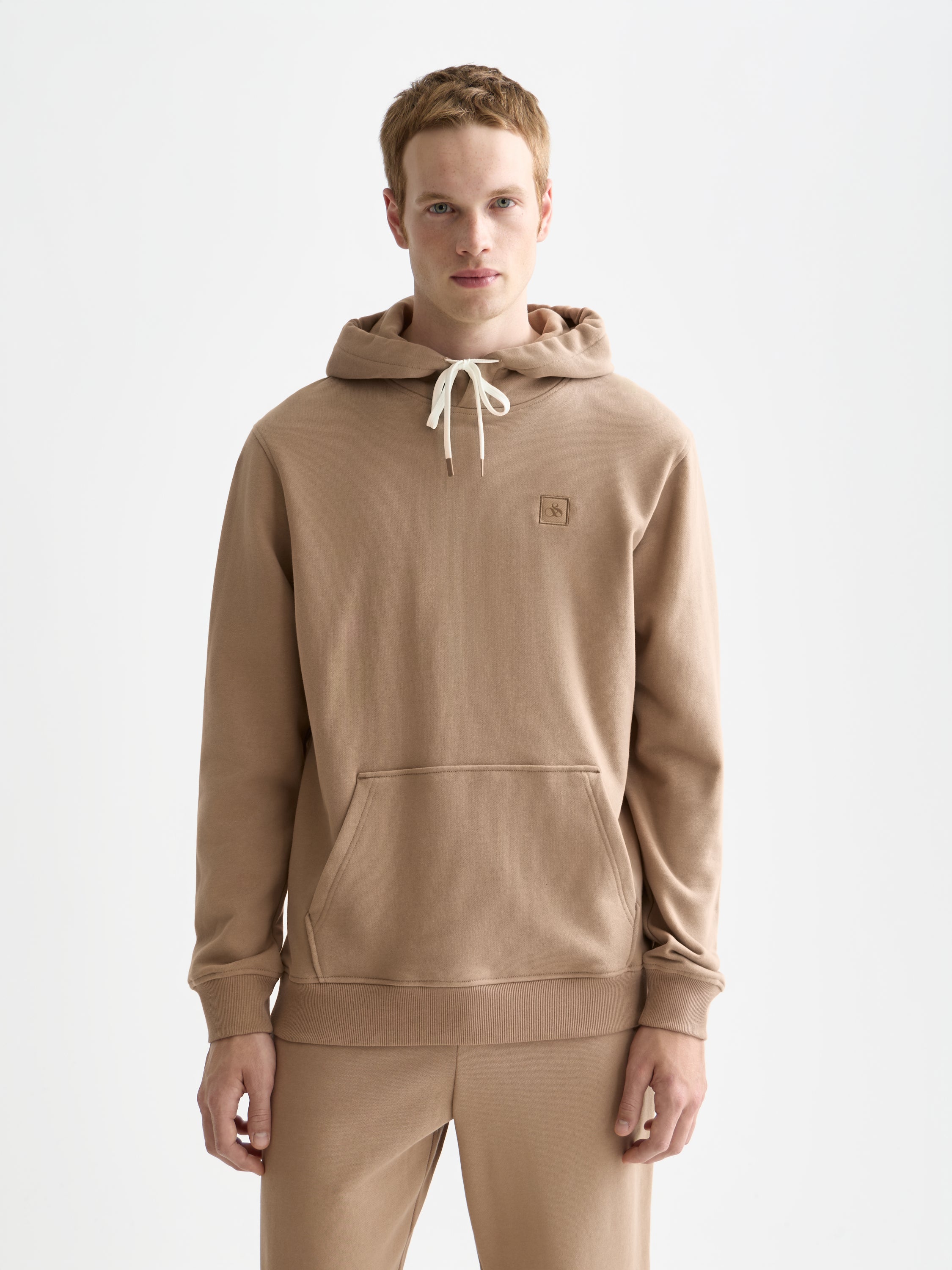 Logo Badge Hoodie - Amphora