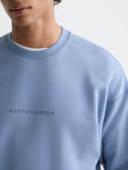 Seasonal Core Front Chest Logo Relaxed Fit Sweatshirt - Infinity