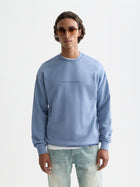 Seasonal Core Front Chest Logo Relaxed Fit Sweatshirt - Infinity