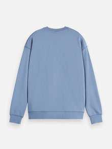 Seasonal Core Front Chest Logo Relaxed Fit Sweatshirt - Infinity