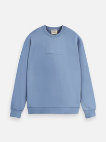 Seasonal Core Front Chest Logo Relaxed Fit Sweatshirt - Infinity