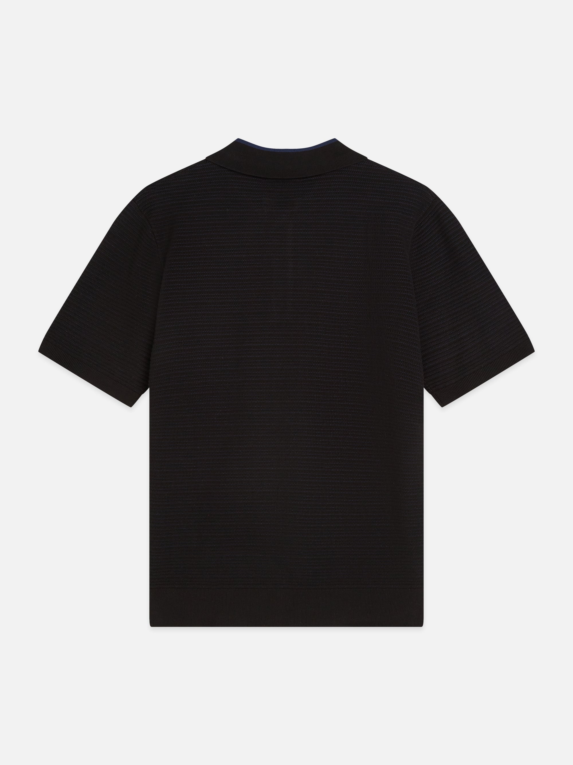 Polo structuré en maille, coupe classique - Météorite