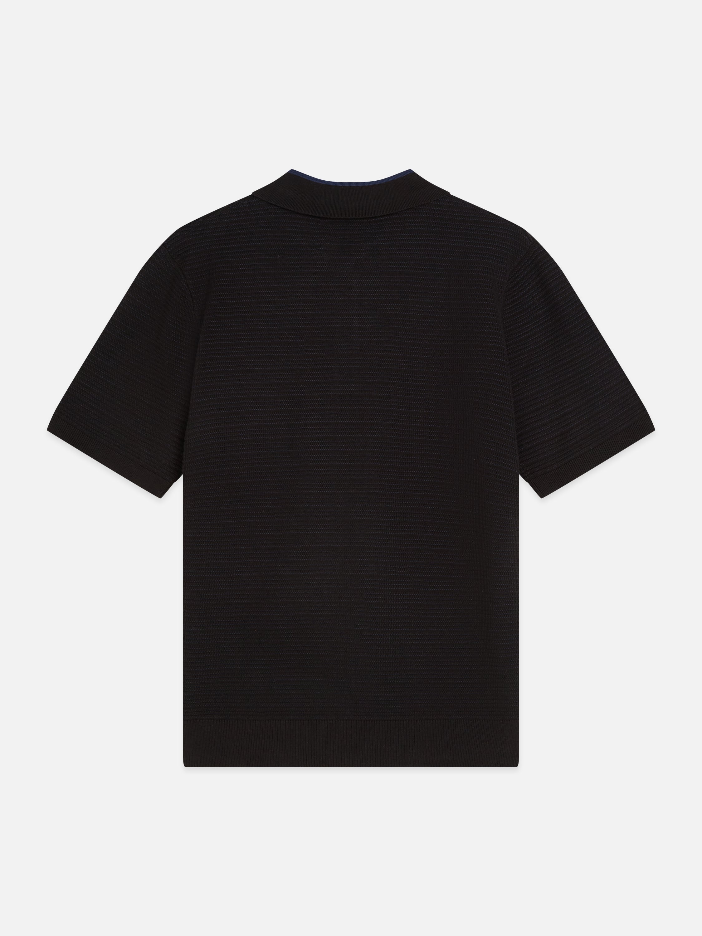 Polo structuré en maille, coupe classique - Météorite