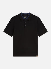 Polo structuré en maille, coupe classique - Météorite