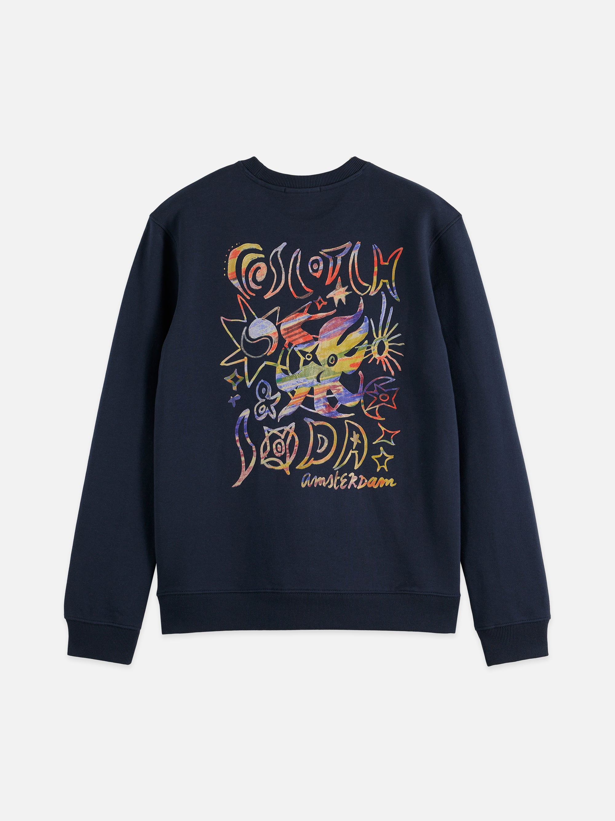 Front And Back Artwork Sweatshirt - Carbon
