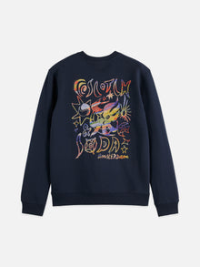 Front And Back Artwork Sweatshirt - Carbon