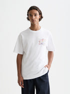 Front And Back Artwork Relaxed T-Shirt - Bright White