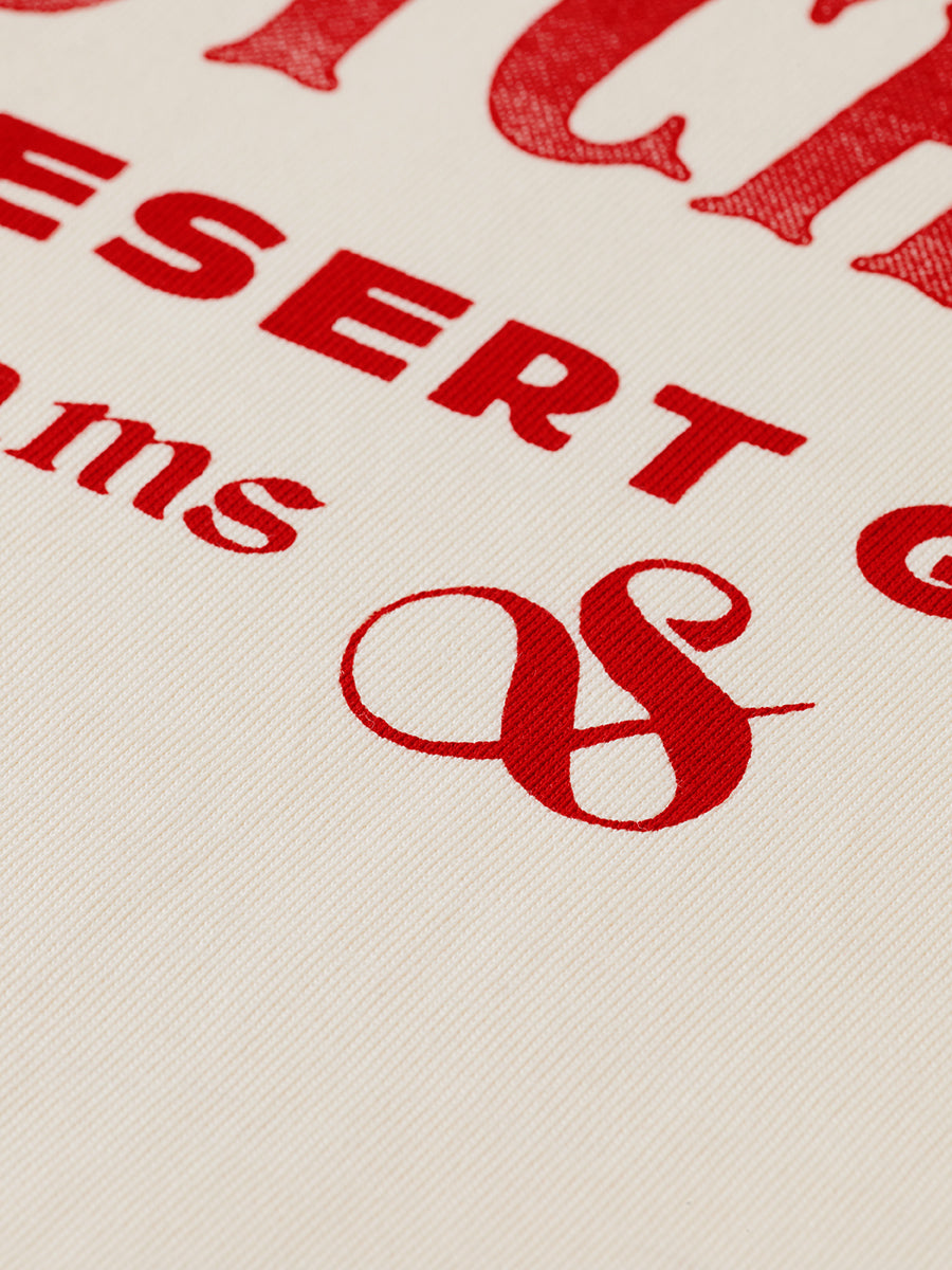 Front Artwork Relaxedfit T-Shirt - Eggnog