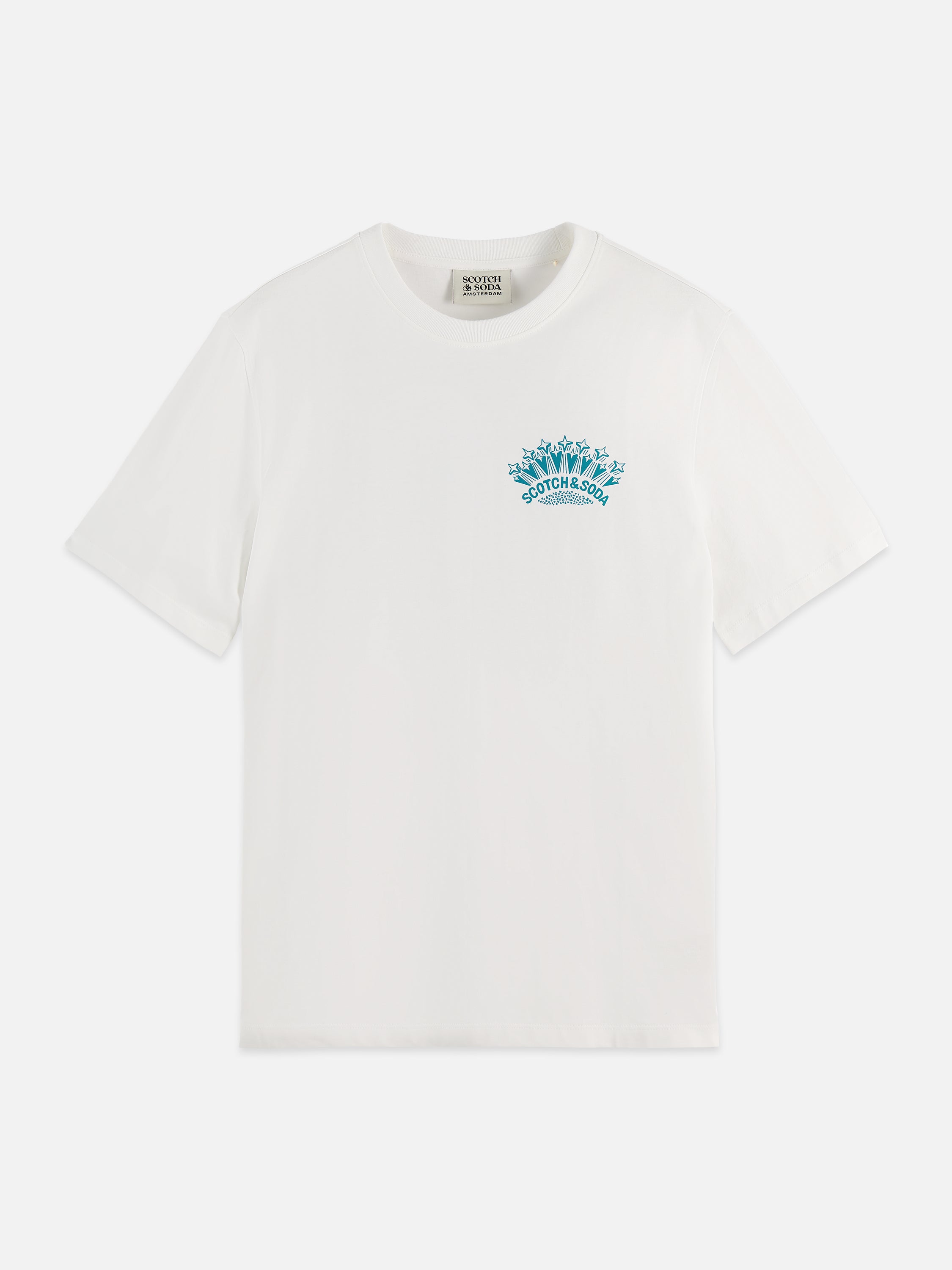 Front And Back Artwork Regular T-Shirt - Bright White