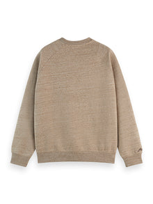 Space Yarn Embroidered Loosefit Sweater - Amphora