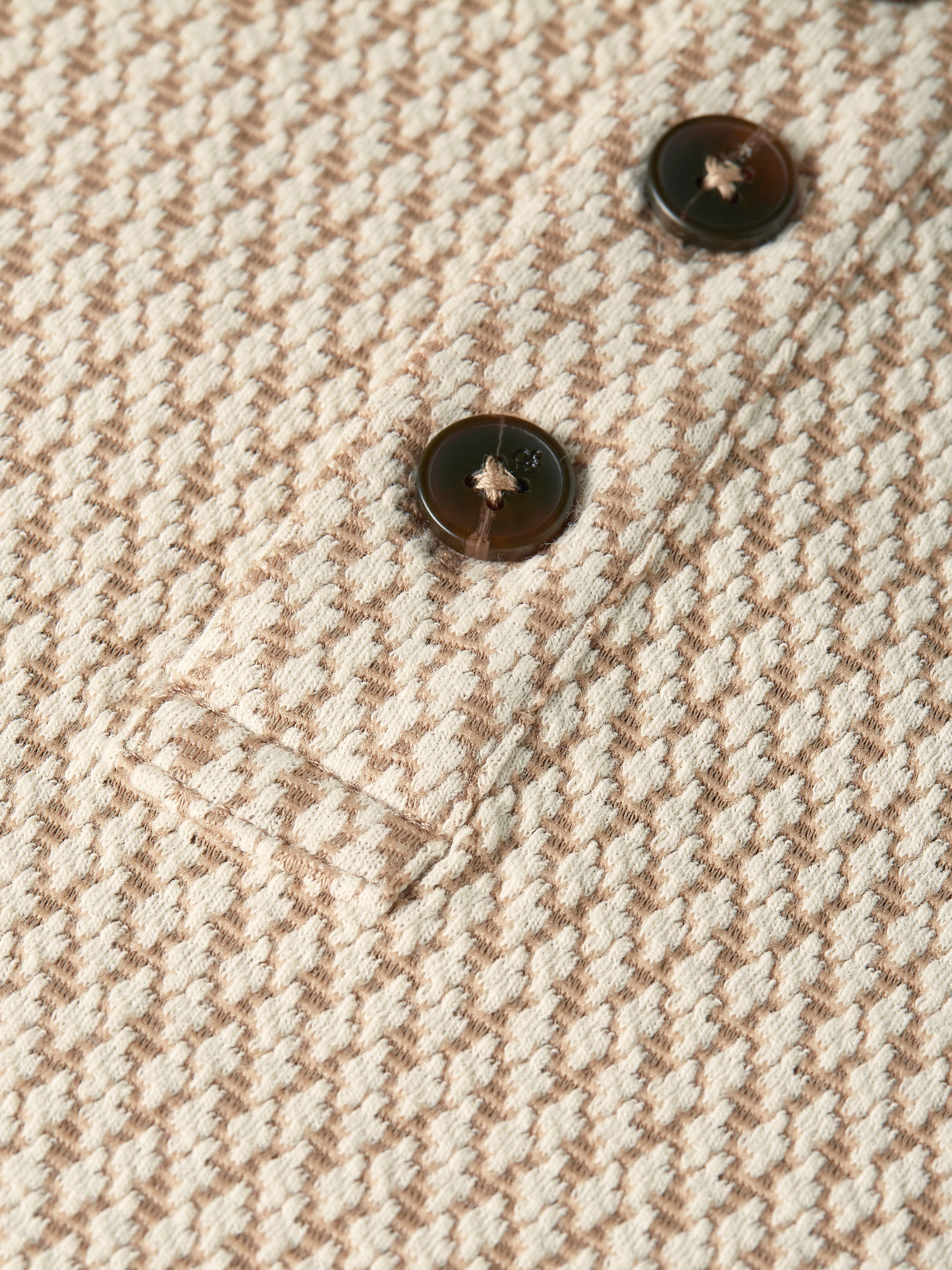 Jacquard Relaxed Fit Polo - Amphora