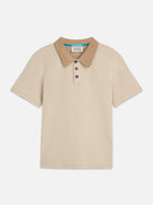 Jacquard Relaxed Fit Polo - Amphora