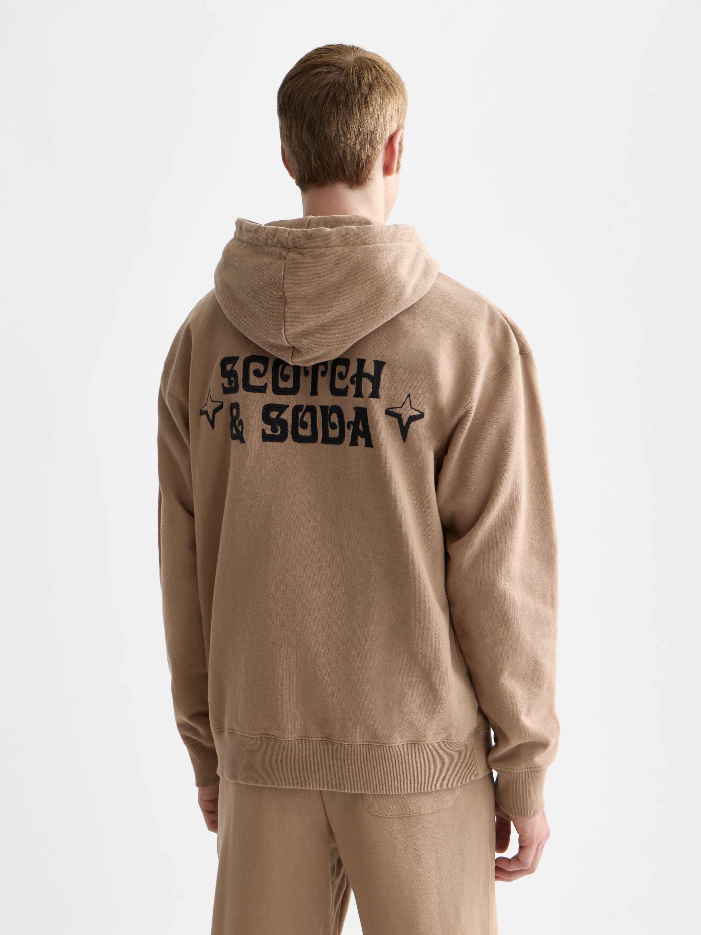 Front And Back Artwork Relaxedfit Hoodie - Amphora