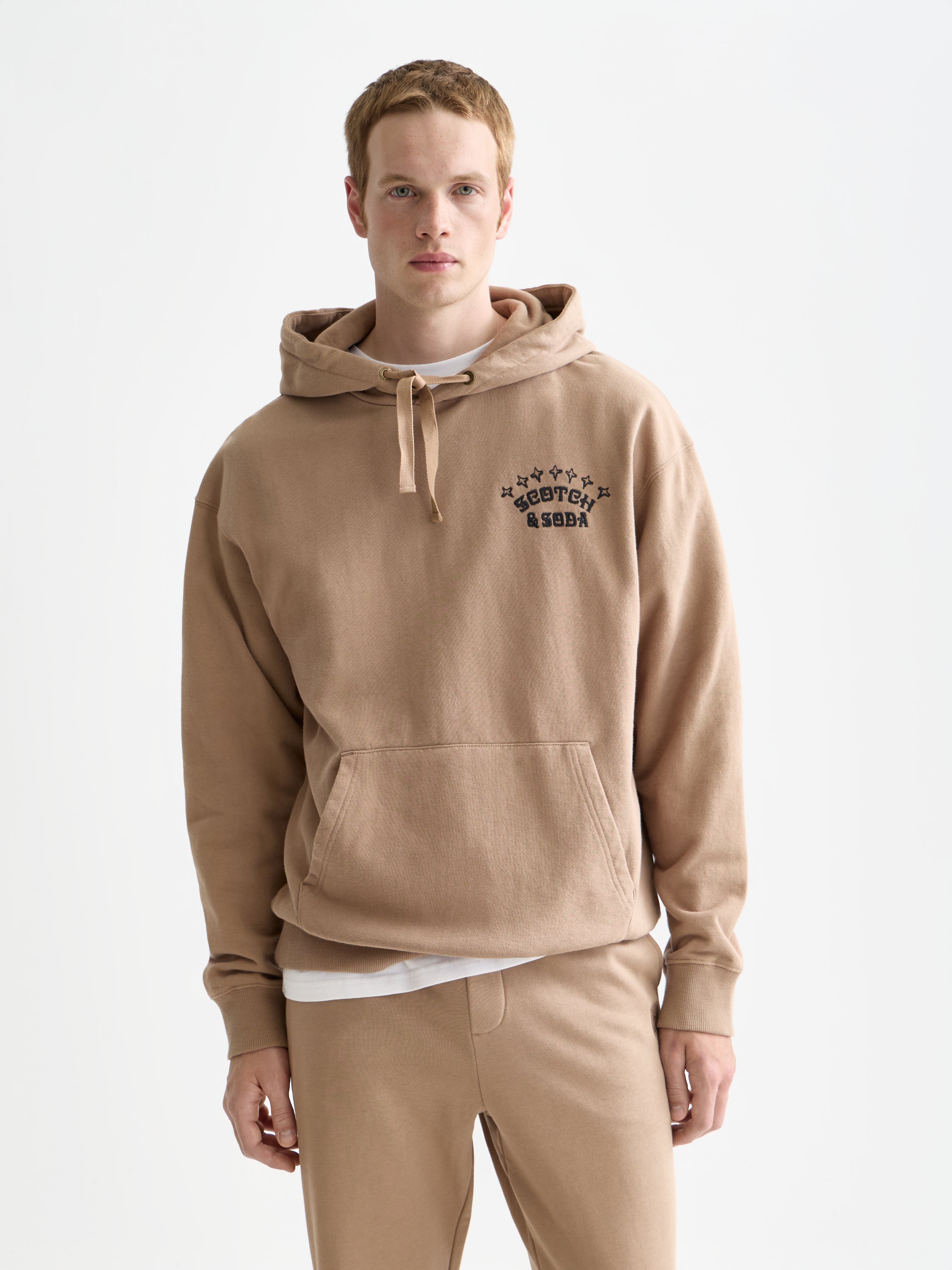 Front And Back Artwork Relaxedfit Hoodie - Amphora