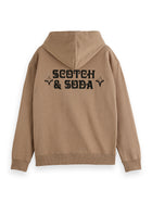 Front And Back Artwork Relaxedfit Hoodie - Amphora