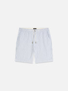 Fave Cottonlinen Yarndyed Regular Fit Bermuda Shorts - Infinity Stripe